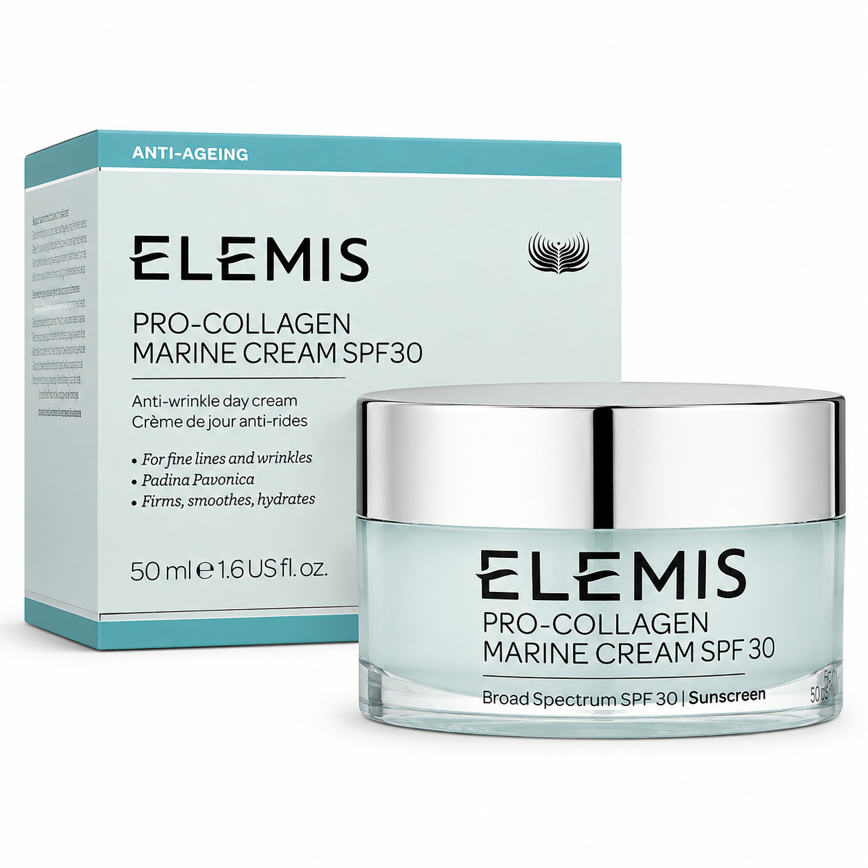 Elemis Pro-Collagen Marine Cream SPF30 1.6 oz / 50 ml 100% AUTHENTIC New BOX
