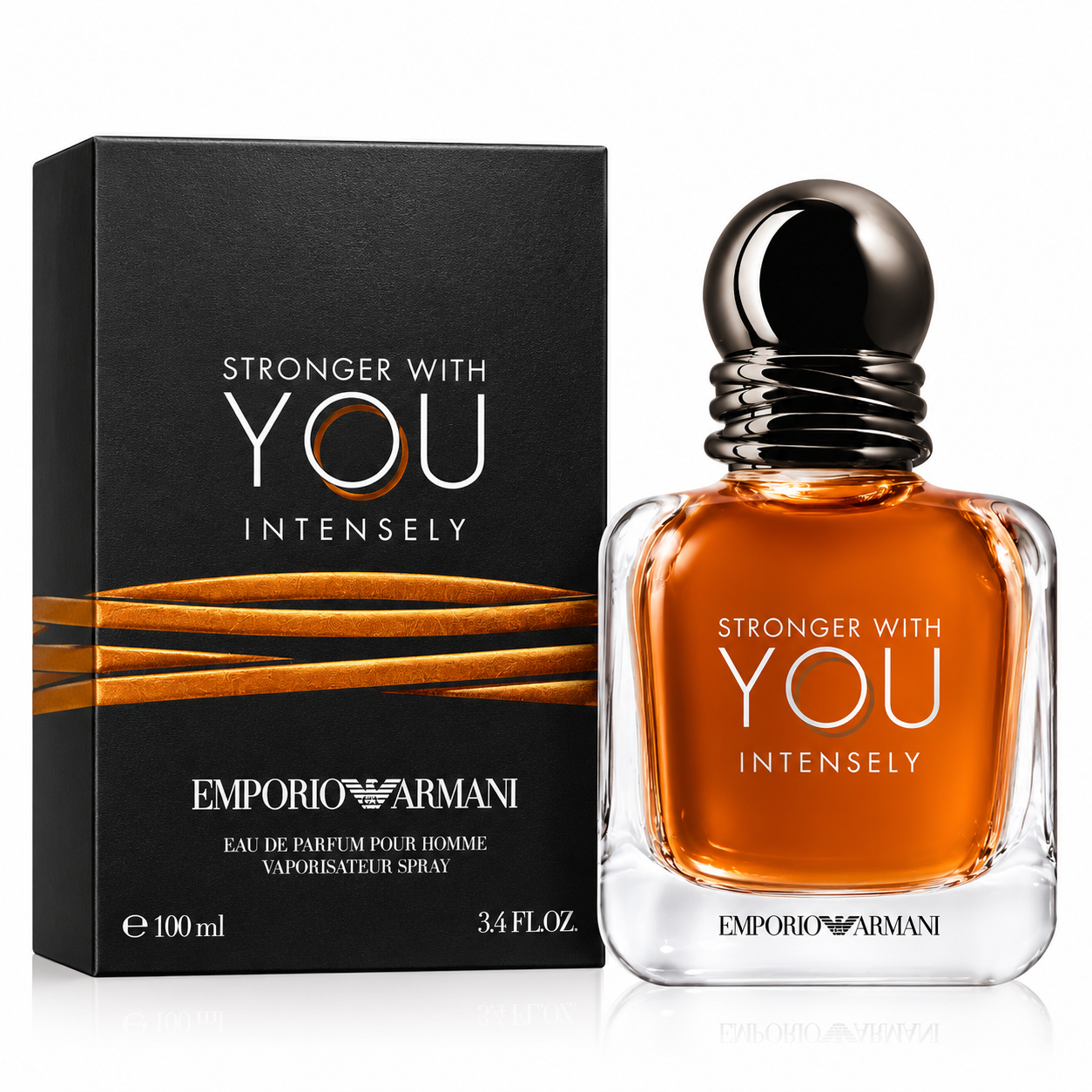 Emporio Stronger With You Intensely / EDP Spray 3.4 oz (100 ml)