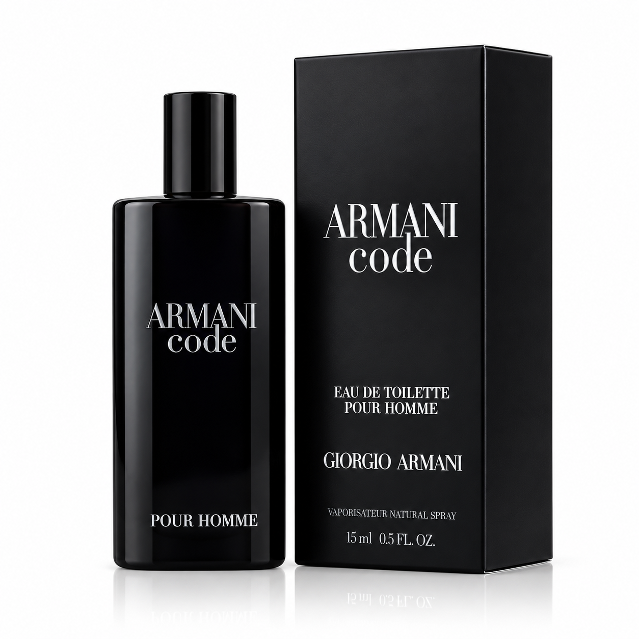 Armani Code by Giorgio Armani Eau De Toilette Spray 0.5 oz For Men New In Box