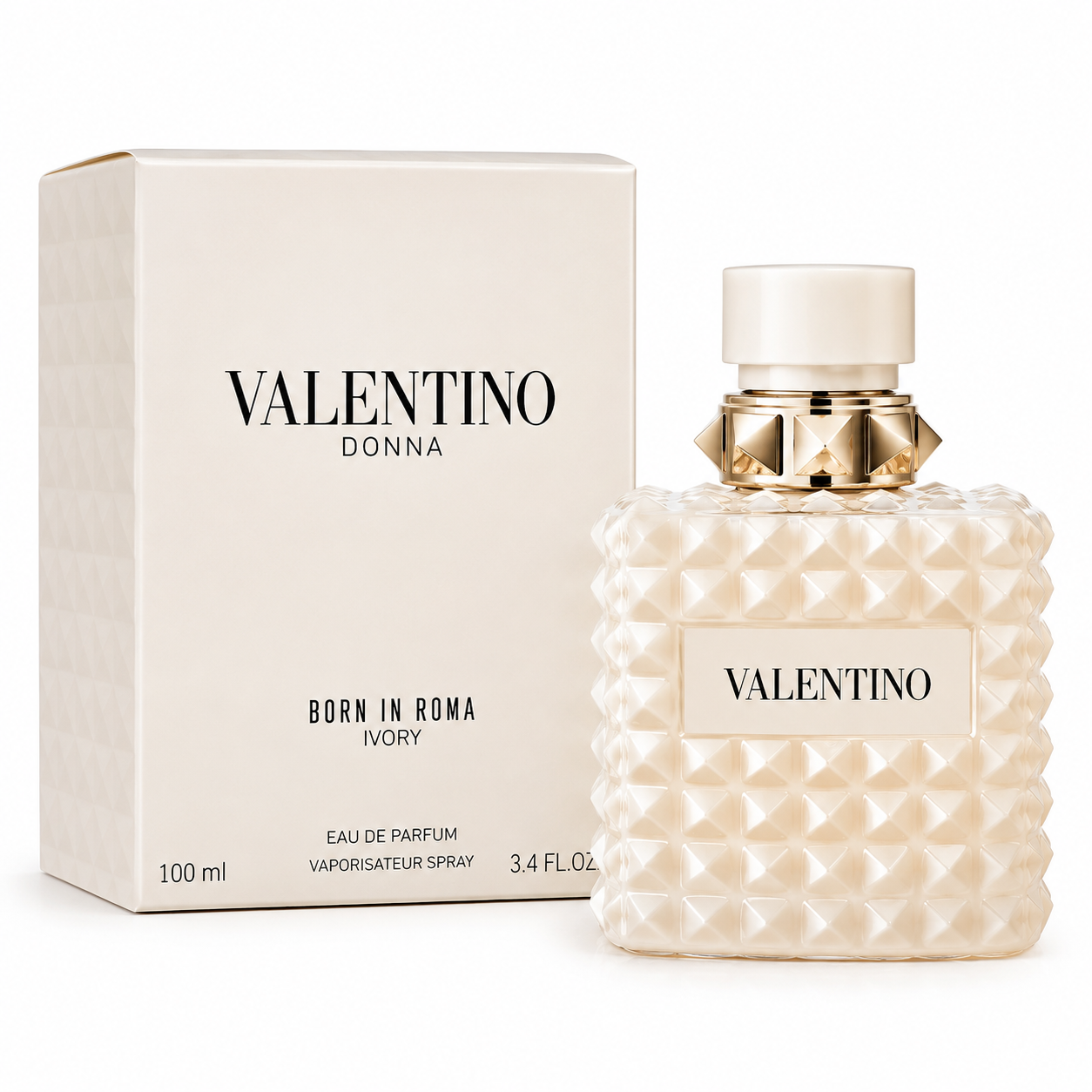 Valentino Donna Born in Roma Ivory Eau De Parfum 3.4oz / 100ml Sealed
