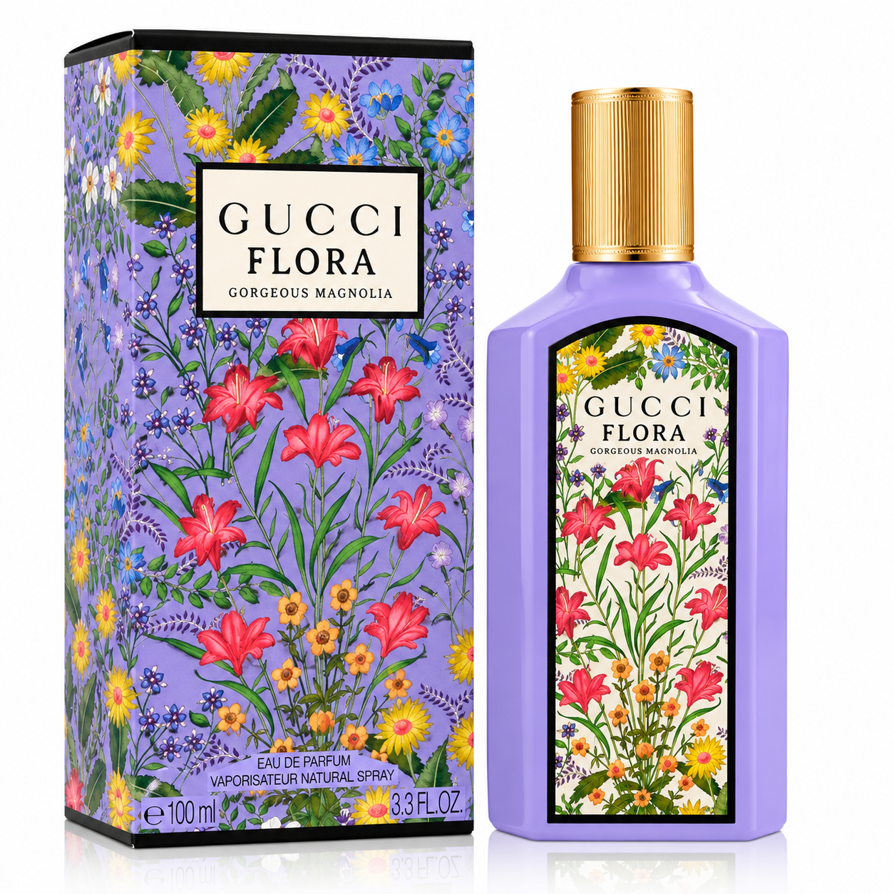 Gucci Flora Gorgeous Magnolia Perfume 3.3oz Eau De Parfum Spray MSRP $181 NIB